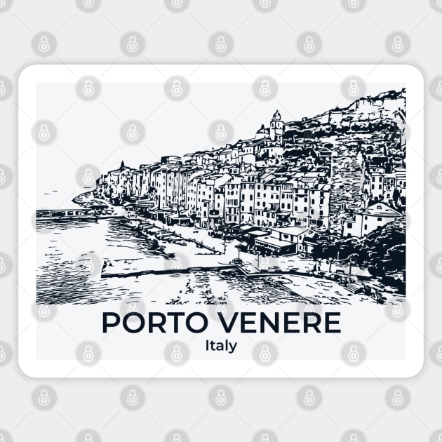 Porto Venere - Italy Magnet by Lakeric